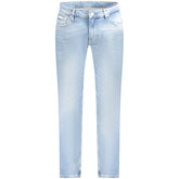 Calvin Klein Light Blue Cotton Men Jeans -   -  Calvin Klein.
